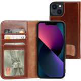 Mobiparts Excellent Wallet iPhone 13 mini hoesje Bruin