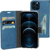 Mobiparts Classic Wallet iPhone 12 Pro Max hoesje Blauw