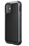 Raptic Defense Lux iPhone 12 mini hoesje Carbon