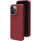 Mobiparts Silicone iPhone 13 Pro hoesje Plum Rood