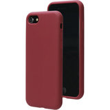 Mobiparts Silicone iPhone SE 2022 / 2020 hoesje Rood