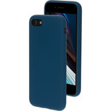 Mobiparts Silicone iPhone SE 2022 / 2020 hoesje Blauw