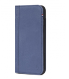 Decoded Leather Wallet iPhone SE 2022 / 2020 /  8 / 7 hoesje Blauw
