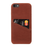 Decoded Leather Backcover iPhone SE 2022 / 2020 hoesje Bruin