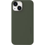 Nudient Thin Case MagSafe iPhone 13 mini hoesje Groen