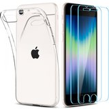 Spigen Crystal Pack iPhone SE 2022 / 2020 hoesje + 2 glazen screenprotectors