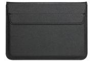hoesie MacBook Pro 16 inch sleeve met stand Zwart