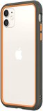 Rhinoshield CrashGuard NX iPhone 11 bumper hoesje Grijs Oranje