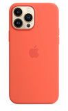Apple MagSafe siliconen iPhone 13 Pro hoesje Nectarine