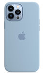 Apple MagSafe siliconen iPhone 13 Pro hoesje Blue Fog
