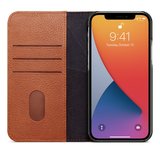 Decoded Leather Wallet iPhone 12 Pro / iPhone 12 hoesje Bruin