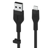 Belkin BoostCharge Flex USB-A naar Lightning kabel 1 meter zwart
