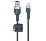 Belkin BoostCharge Pro USB-A naar Lightning kabel 1 meter blauw