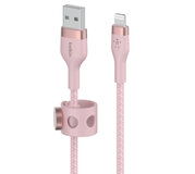 Belkin BoostCharge Pro USB-A naar Lightning kabel 1 meter roze