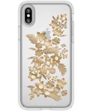 Speck Presidio Clear Print iPhone XS hoesje Shimmerflora