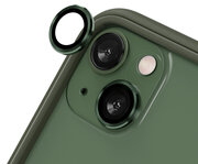 RhinoShield glazen iPhone 13 / iPhone 13 mini camera beschermer Groen