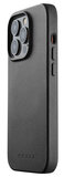 Mujjo Leather MagSafe iPhone 14 Pro hoesje zwart