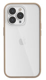 Woodcessories Clear iPhone 14 Pro hoesje taupe