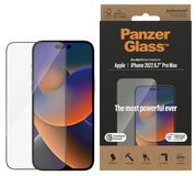 PanzerGlass Edge to Edge Glazen iPhone 14 Pro Max screenprotector met applicator