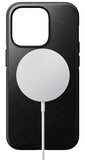 Nomad Horween MagSafe iPhone 14 Pro hoesje zwart