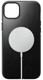 Nomad Horween MagSafe iPhone 14 Plus hoesje zwart