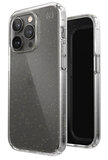 Speck Presidio Perfect Clear iPhone 14 Pro Max hoesje glitter