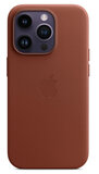 Apple MagSafe leren iPhone 14 Pro hoesje bruin