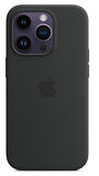 Apple MagSafe siliconen iPhone 14 Pro Max hoesje zwart