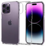 Spigen Liquid Crystal iPhone 14 Pro hoesje transparant