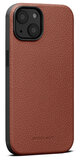 Woolnut Leather MagSafe iPhone 14 Plus hoesje cognac