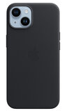 Apple MagSafe leren iPhone 14 hoesje zwart