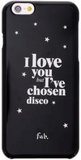 Fab Disco Glitter case iPhone 6/6S Black