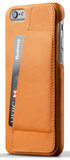 Mujjo Leather Wallet 80 iPhone 6/6S hoesje Tan