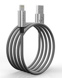 Fuse Chicken Armour Charge Lightning Cable 1m Silver