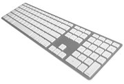 Matias Wireless Aluminium Qwerty Keyboard toetsenbord Silver