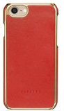 Pipetto Leather Snap iPhone 7 hoesje Red