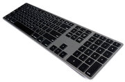 Matias Wireless Aluminium Backlit toetsenbord Grijs