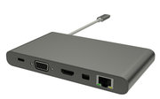 HyperDrive  Ultimate USB-C hub Grijs