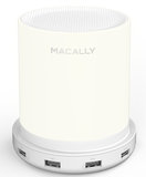 MacAlly Lampcharge LED Lamp met USB Lader Wit