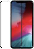 Azuri Tempered Glass Duo iPhone XS Max screenprotector Zwart