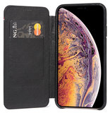 Decoded Slim Wallet iPhone XS Max hoes Zwart