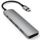 Satechi Multi Port USB-C V2 HDMI hub Space Gray
