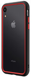 RhinoShield CrashGuard NX iPhone XR bumper hoesje Zwart Rood