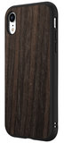 RhinoShield SolidSuit Wood iPhone XR hoesje Oak Zwart