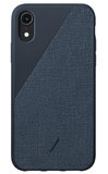 Native Union Clic Canvas iPhone XR hoesje Navy