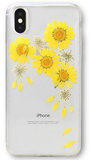 Recover Flower iPhone XS / X  hoesje Geel