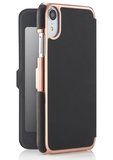 Pipetto Slim Wallet iPhone XR hoesje Mirror Zwart