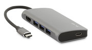 LMP aluminium USB-C Video Hub Grijs