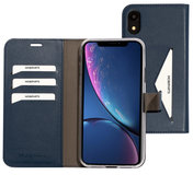 Mobiparts Classic Wallet iPhone XR hoesje Blauw