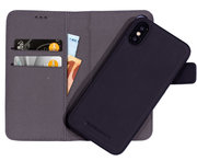 Mobiparts 2 in 1 Wallet iPhone XS / X hoesje Zwart